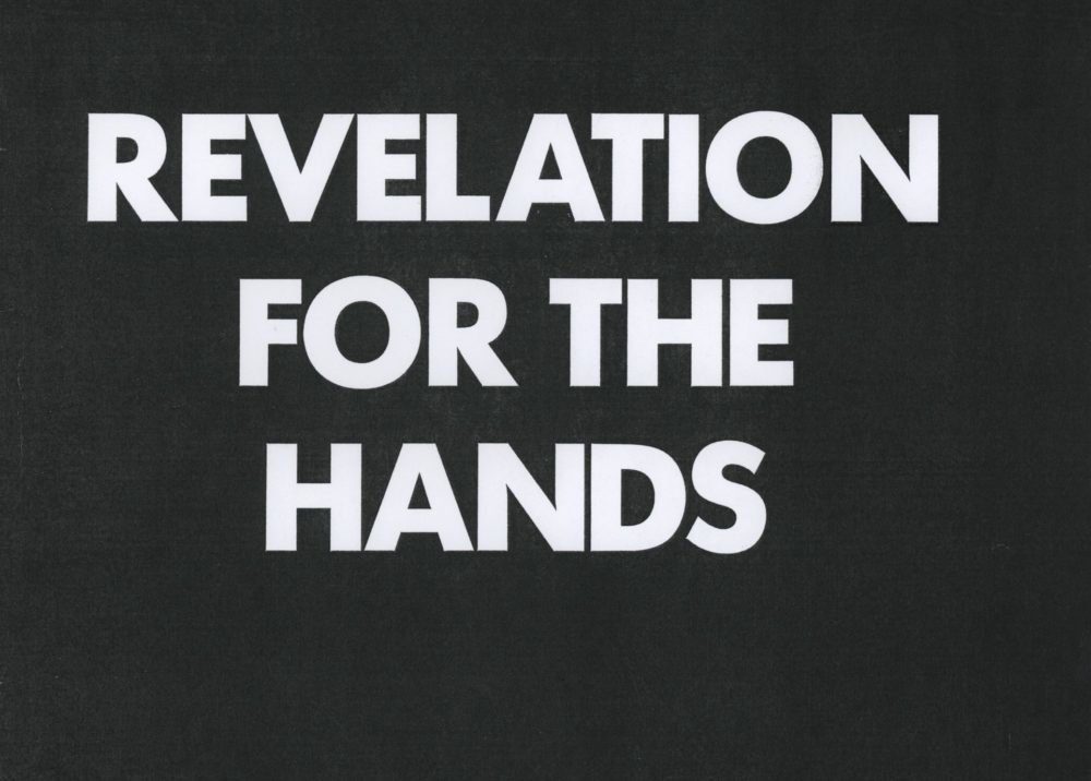 Revelation for the Hands